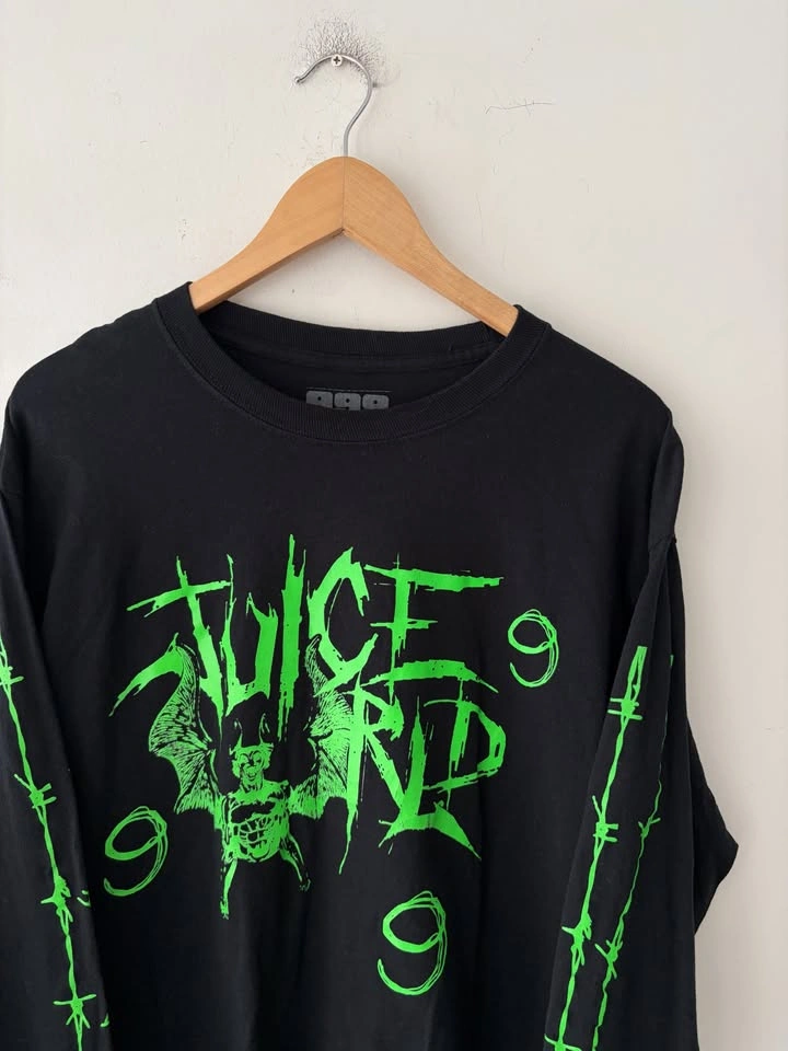 Juice Wrld 999 Club Shadows Long Sleeve T-Shirt L - photo 2