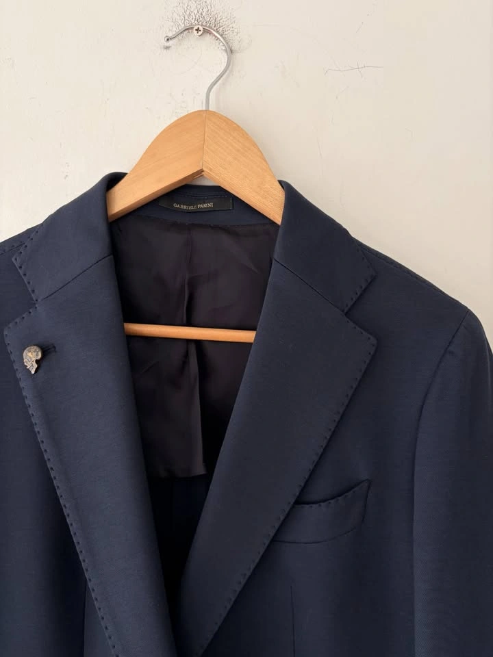 Gabriele Pasini Women’s Navy Blazer Size 10 - photo 2