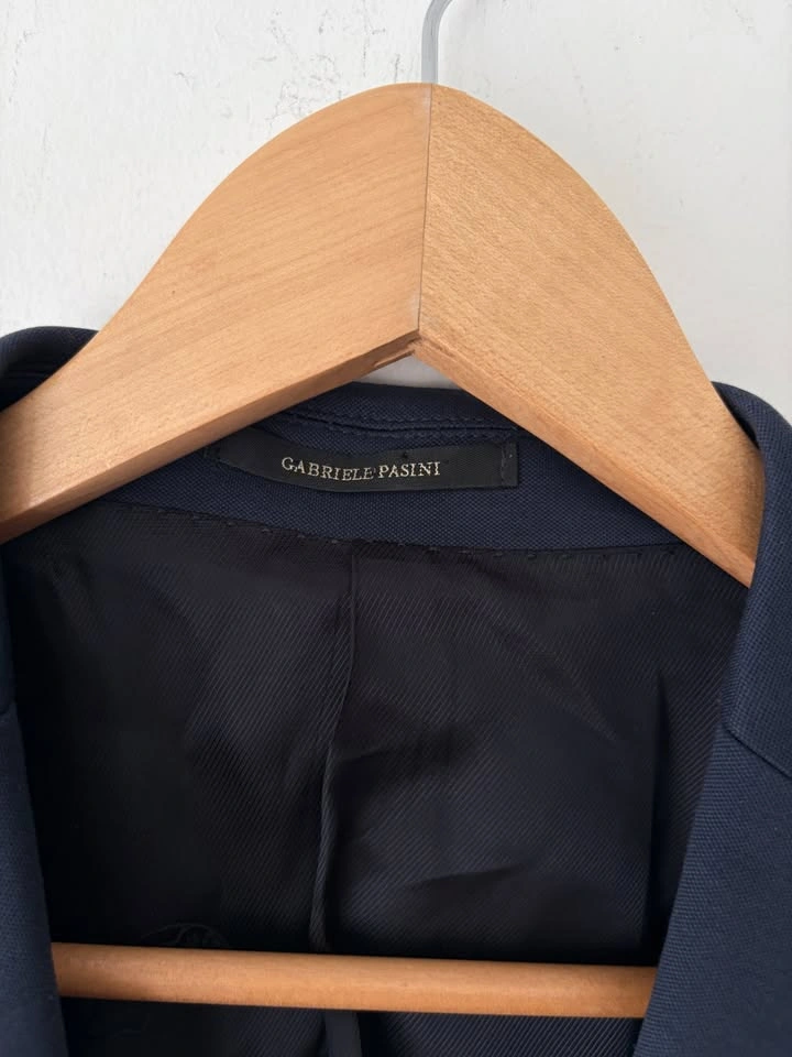 Gabriele Pasini Women’s Navy Blazer Size 10 - photo 3