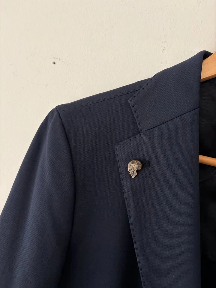 Gabriele Pasini Women’s Navy Blazer Size 10 - photo 4