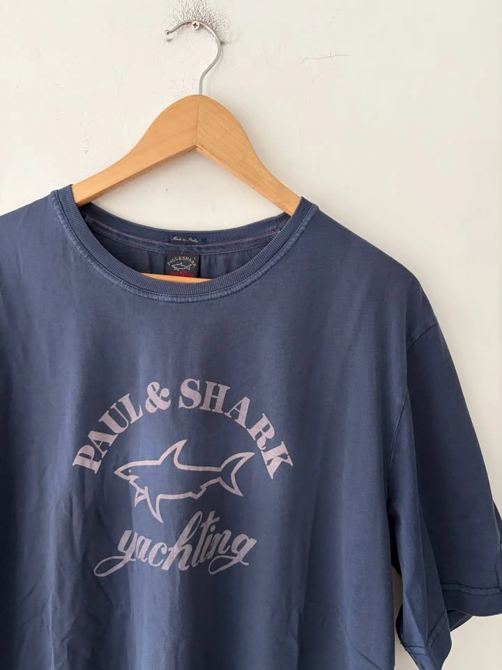 Paul & Shark Yachting Mens Logo Cotton T-Shirt Size L - photo 2