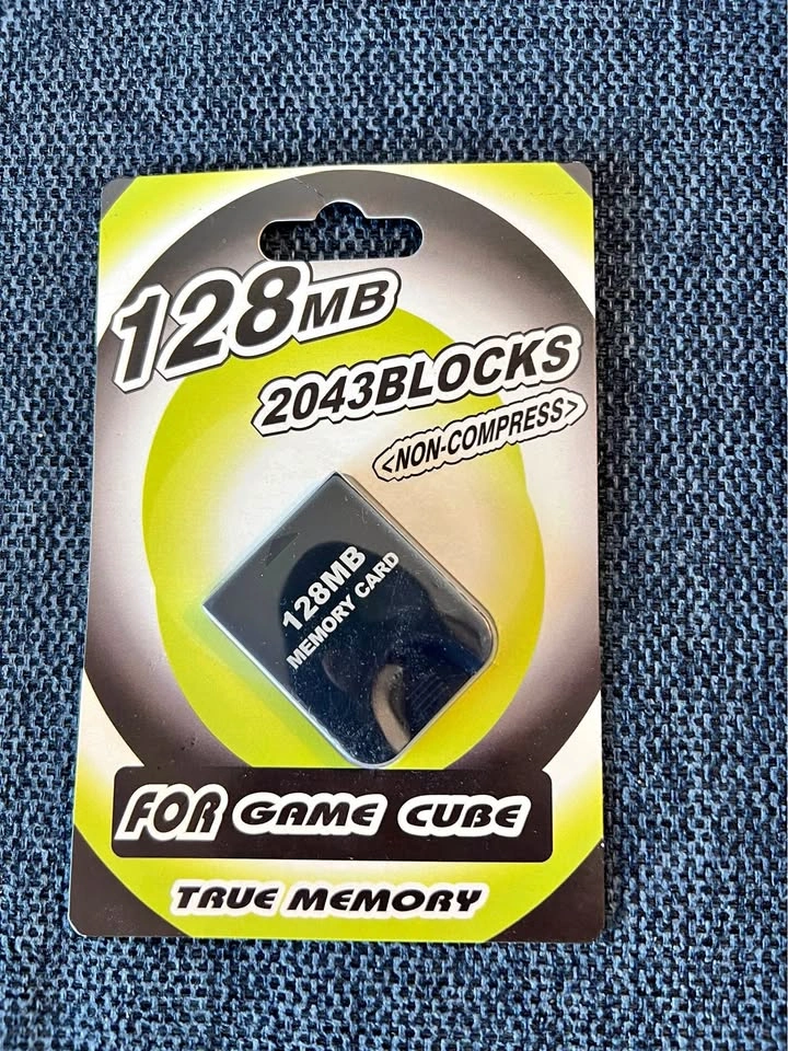 128 MB GameCube Memory Card for Wii/GameCube