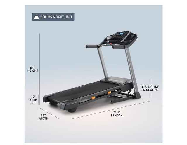 NordicTrack T Series Treadmill - Like New - photo 2