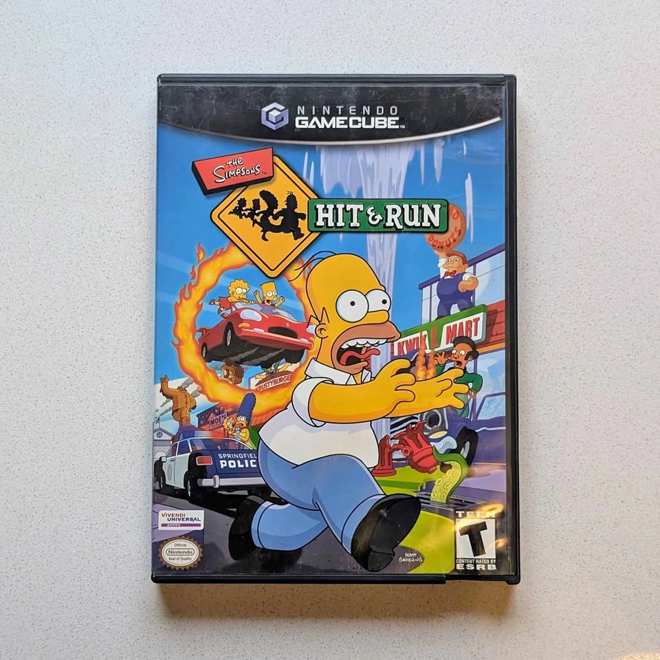 Gamecube - The Simpsons Hit and Run CIB