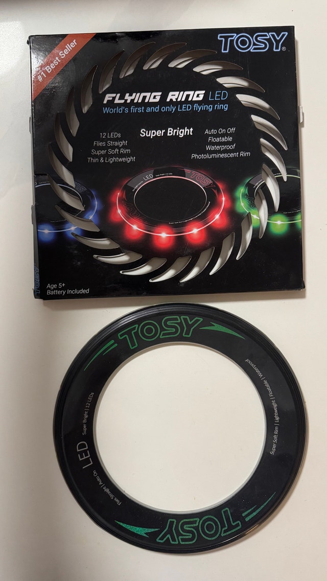 NEW - TOSY LED Flying Rings - Super Bright & Waterproof - photo 3
