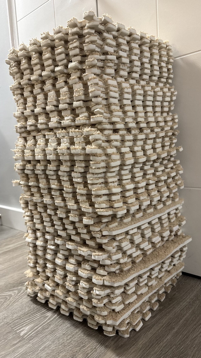 Interlocking Soft Carpet (Around 60pcs with Edge) [30x30cm]