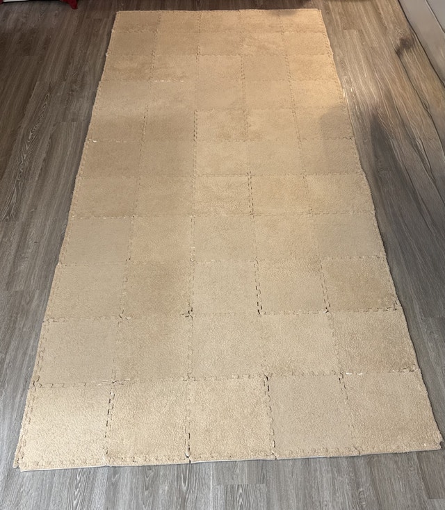 Interlocking Soft Carpet (Around 60pcs with Edge) [30x30cm] - photo 3