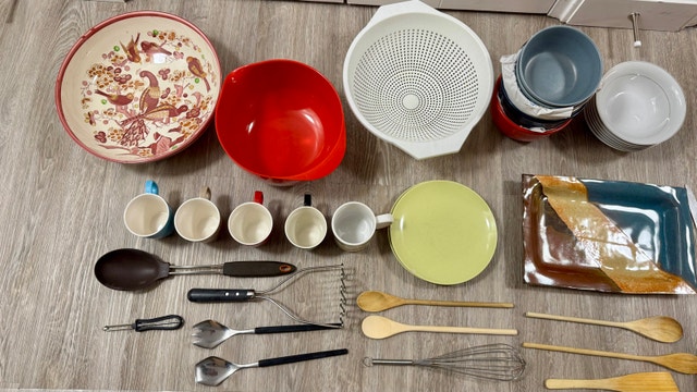 Bulky Kitchen Appliances and Utensils