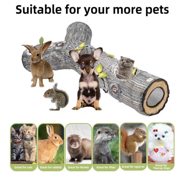 Cat Tunnel Tube Toys