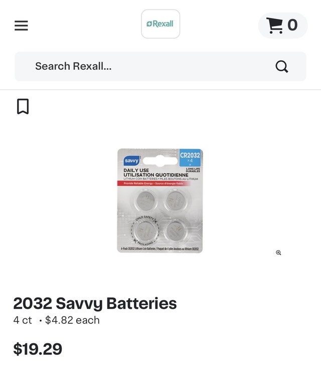 NEW - 2032 Savvy Batteries (Each: 3$, All: 10$) - photo 2