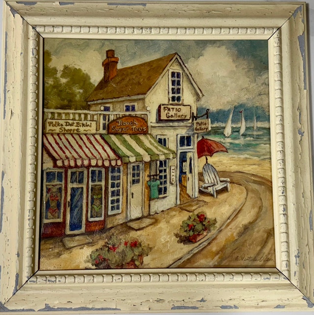 'Ocean Village I' Art Print - Charlene Winter Olson - photo 3