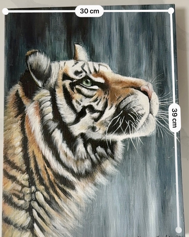 Tiger Painting 30 cm x 40 cm