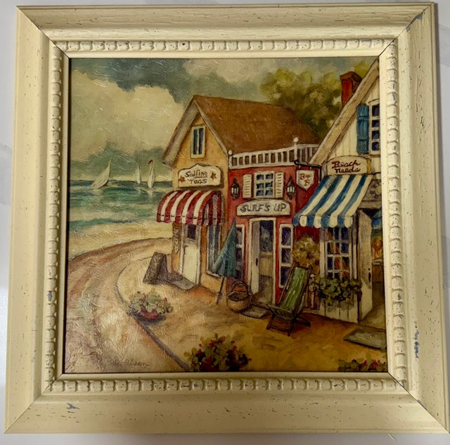 'Ocean Village II' Art Print - Charlene Winter Olson - photo 2