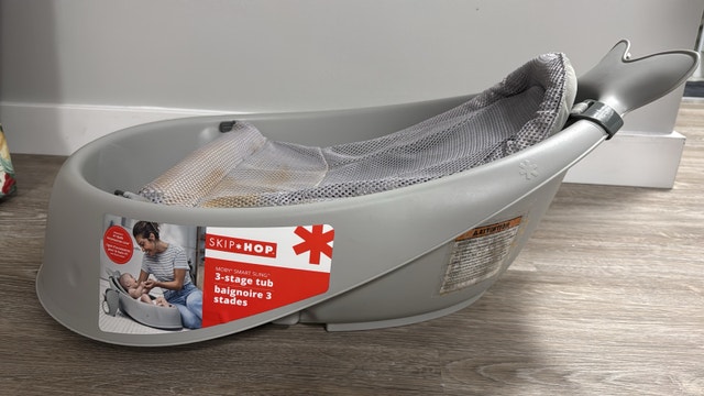 Skip Hop Baby Bath Tub, 3-Stage Smart Sling - photo 5