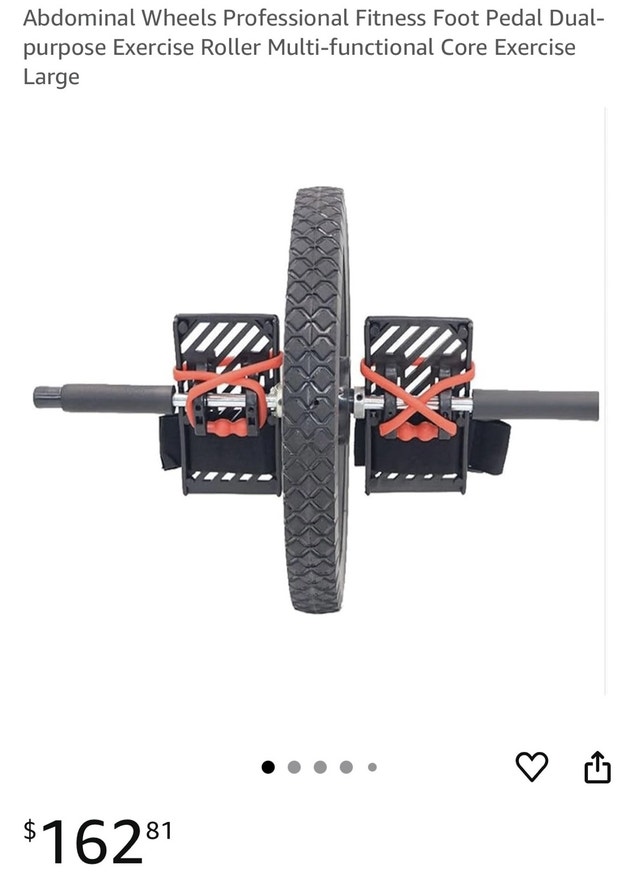 Abdominal Wheels Professional Fitness Foot Pedal - photo 3