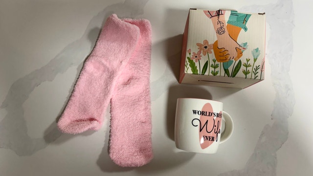 Triple Gifffted Wife Gift Set Mug & Cozy Socks