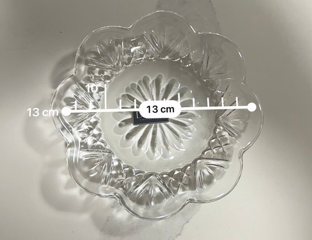 Godinger Lead Crystal Set of 4 Dublin Canape Plates - photo 3