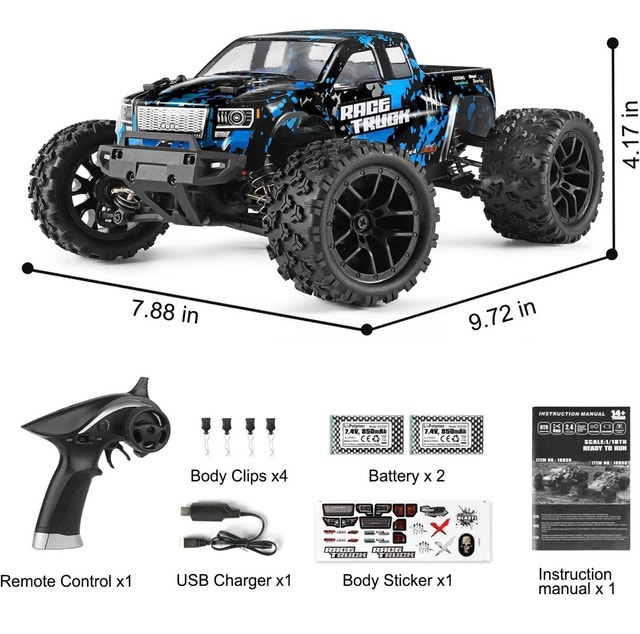 NEW - Race Truck 4x4 RC Car RTR - photo 3