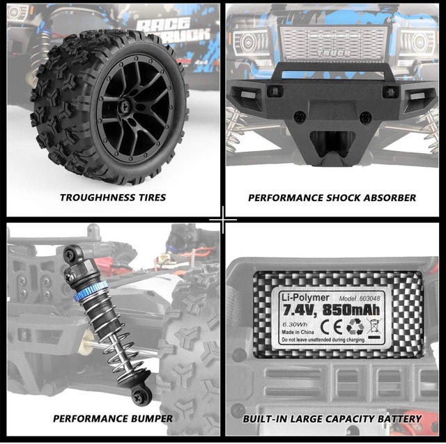 NEW - Race Truck 4x4 RC Car RTR - photo 4