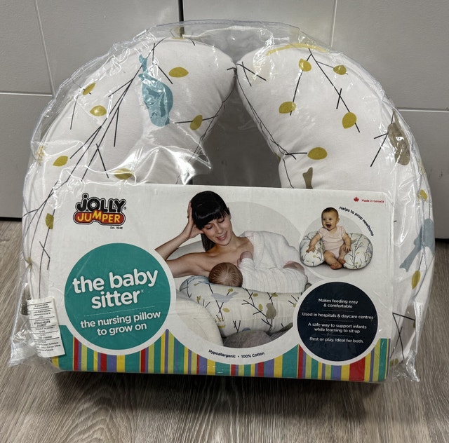 Baby Sitter Nursing and Play Cushion - Earthtone Birdies - photo 4