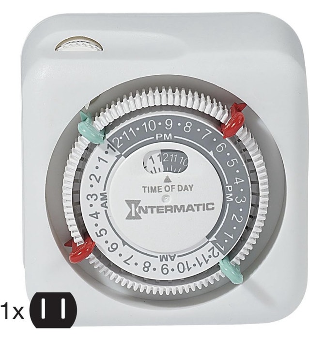 Intermatic TN111K 15-Amp Lamp and Appliance Timer - photo 5