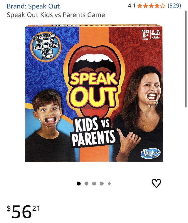 Speak Out Family Game - photo 2