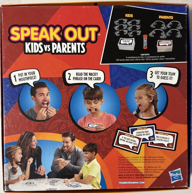 Speak Out Family Game - photo 3