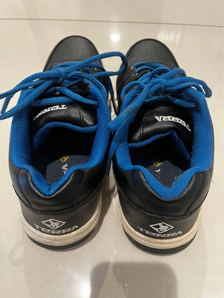 Terra Safety Steel Toe Work Shoes, Size 8 - photo 2