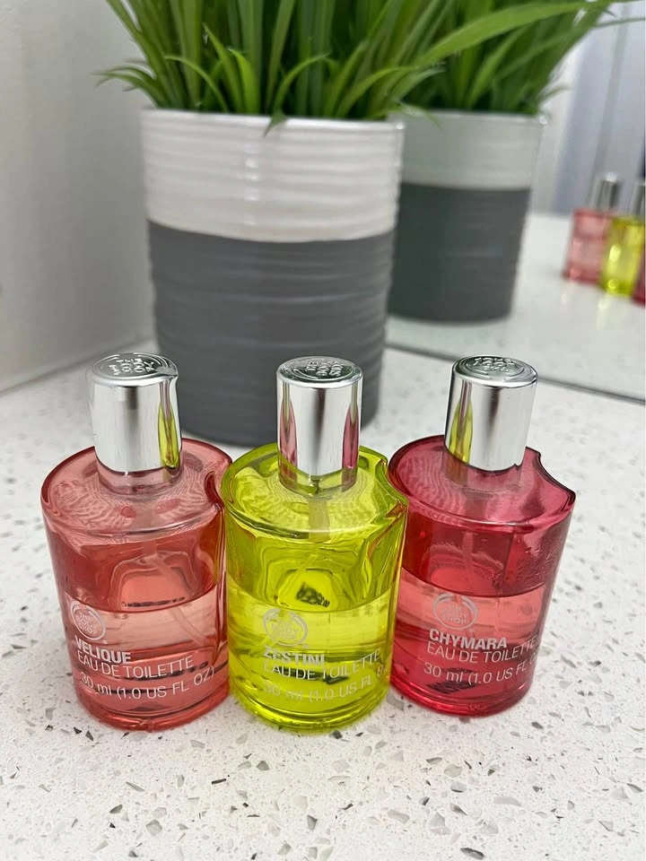 The Body Shop Eau de Toilette Set Velique Zestini Chymara 30ml