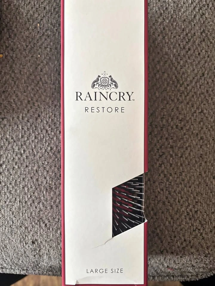 BNIB Raincry Restore Large Paddle Brush