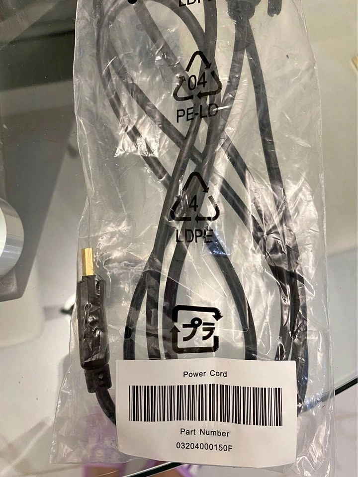 HEAVY-DUTY POWER CORD – WORKS PERFECT, READY TO GO
