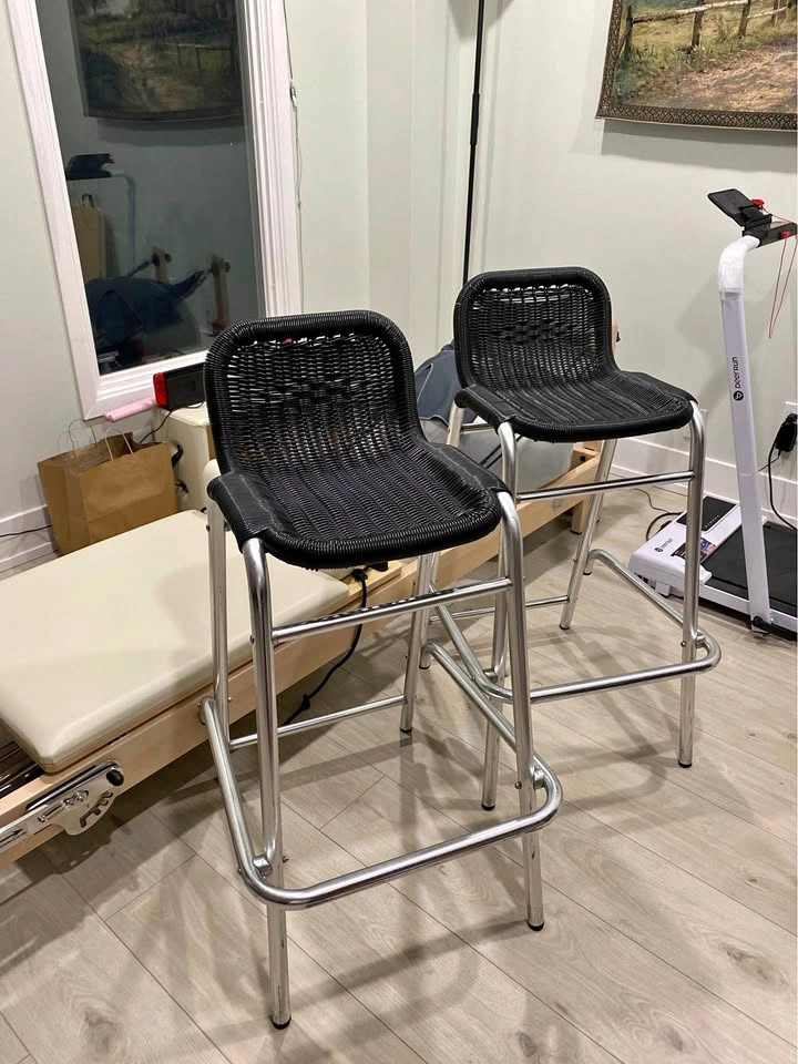 Modern Bar Stools (Set of 2) – Stylish, Sturdy