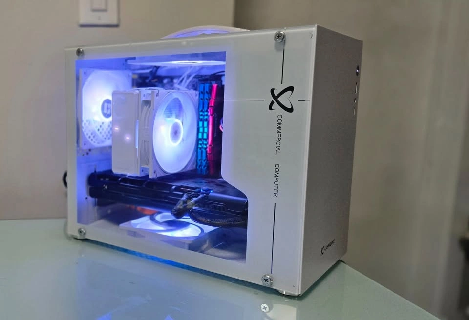 MATX Gaming PC i5 9400F 24GB Ram RX5700XT Win 11 - photo 3