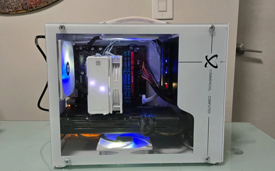 MATX Gaming PC i5 9400F 24GB Ram RX5700XT Win 11 - photo 4