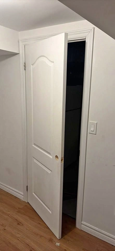 White 2-Panel Arch Top Interior Door