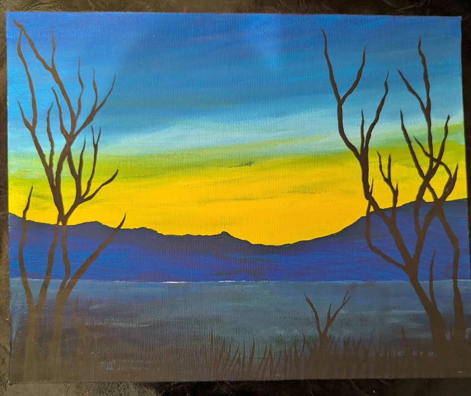 Original Acrylic 8*10 Painting