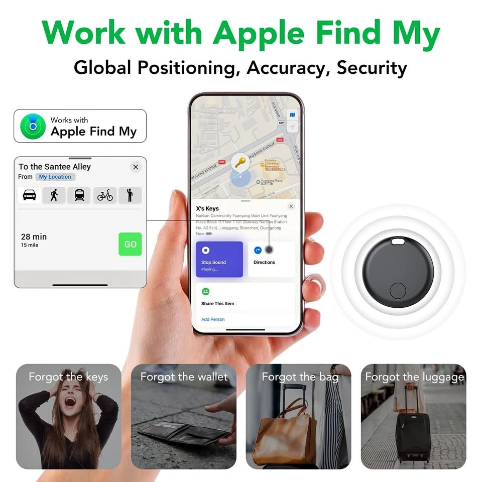 2pack Find My Compatible Item Tracker