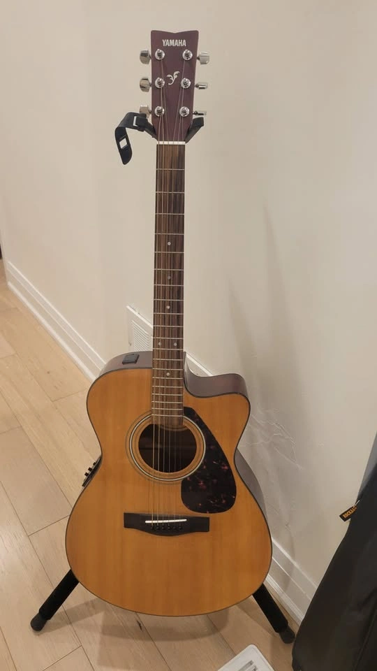 $300 Yamaha FSX315C Acoustic/Electric Guitar - Natural - photo 2