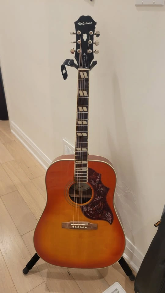$550 Epiphone Hummingbird Studio Acoustic/Electric Guitar - photo 2