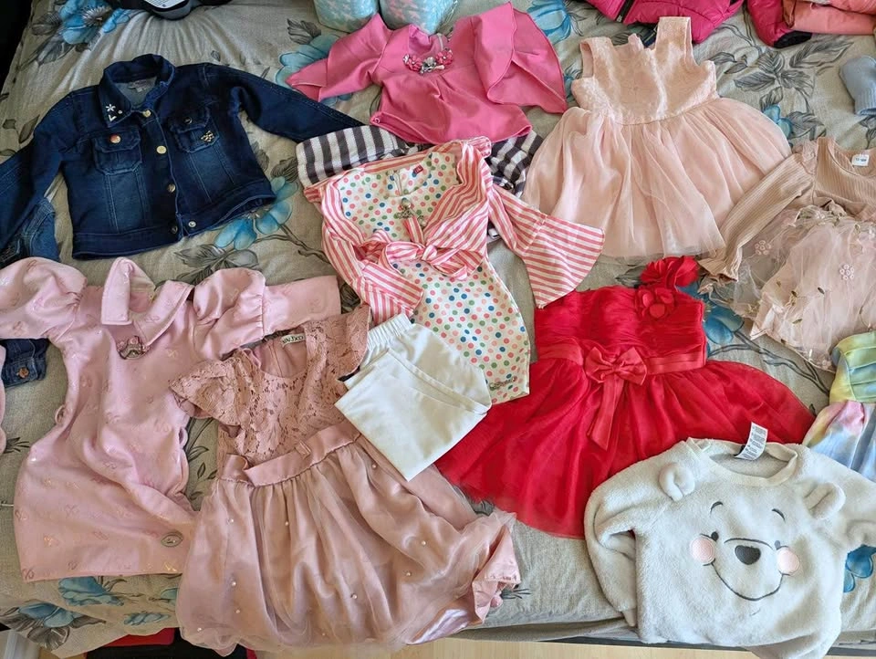 Toddler girls beautiful dresses 12-24 months