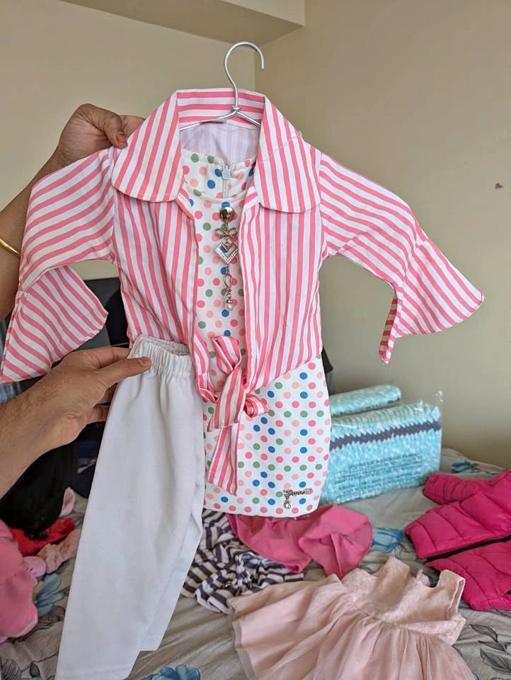 Girls beautiful dress set