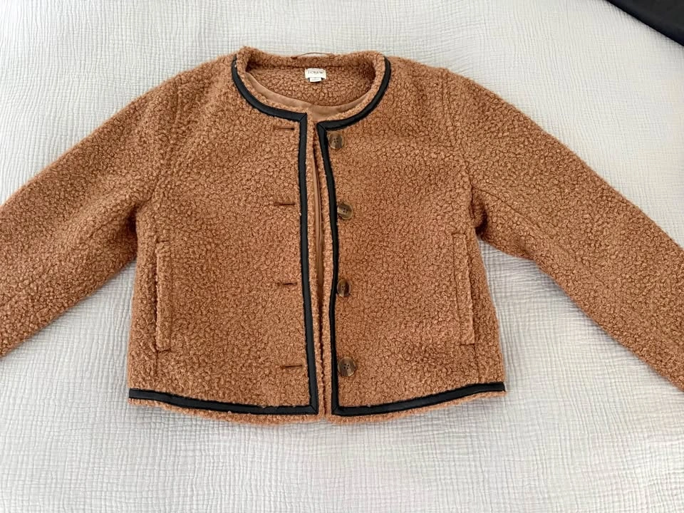 J Crew Teddy Jacket