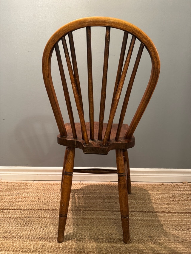 Antique Victorian Hoop Back Windsor Chairs - set of 4 - photo 5