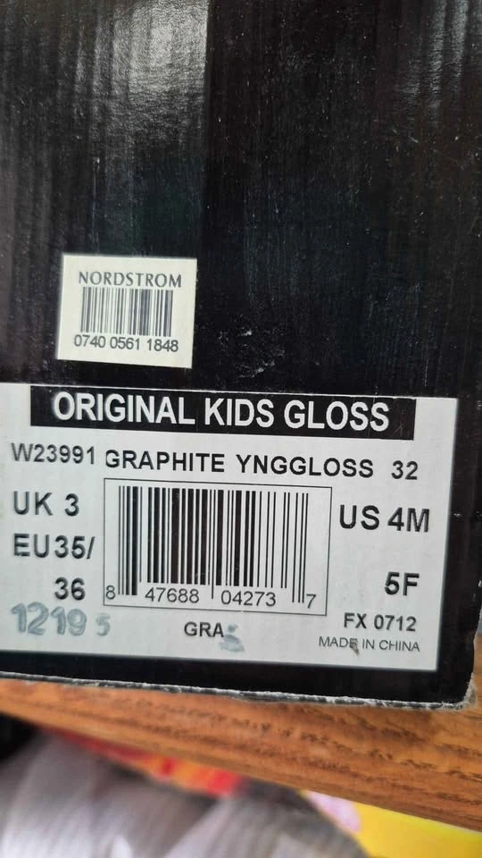 Hunter Gloss Graphite Ynggloss Boots Size US 4M - photo 2