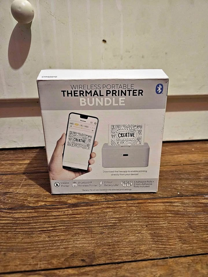 Wireless Portable Thermal Printer