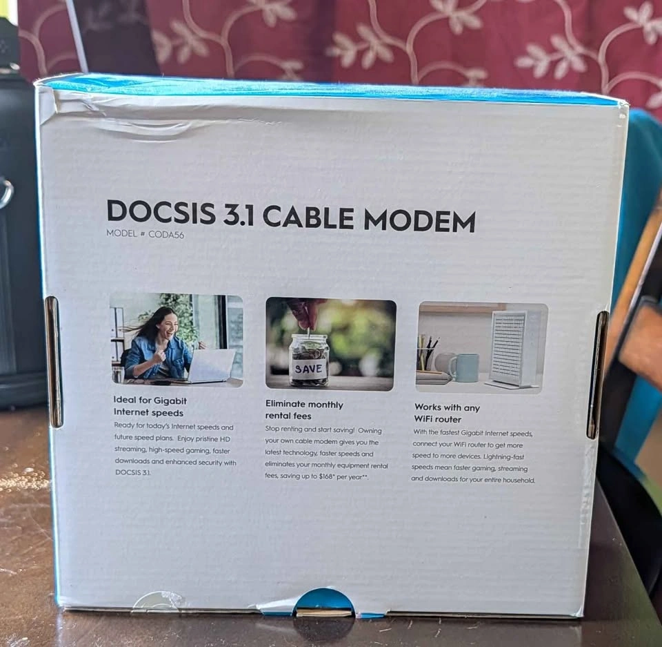 Docsis 3.1 Cable Modem CODA56 Hitron - photo 2