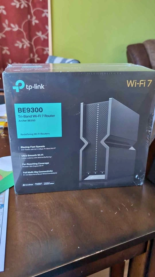 TP-Link BE9300 Tri-Band Wi-Fi 7 Router