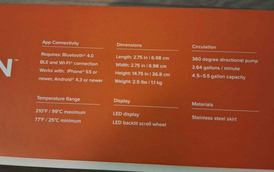 Anova Precision Cooker (wi-fi enabled) - photo 3
