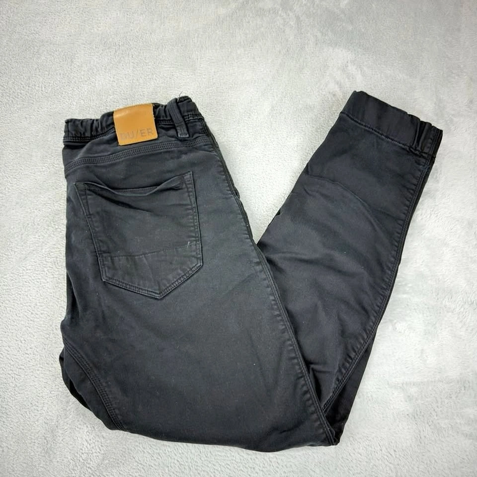 DU/ER Men's Sz 34 W X 29 L N2X Slim Fit No Sweat Jogger Pant