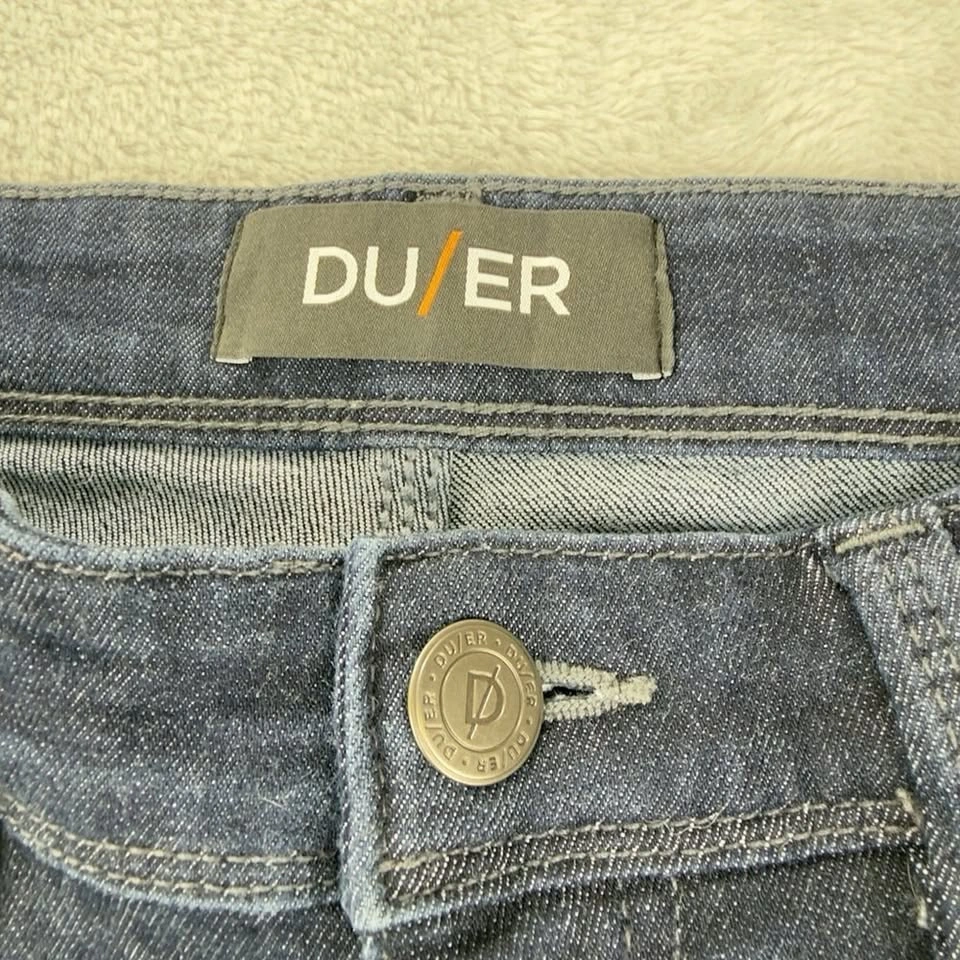 DU/ER Men's Size 32 W X 30 L L2X Slim Fit Zipper Jeans - photo 4